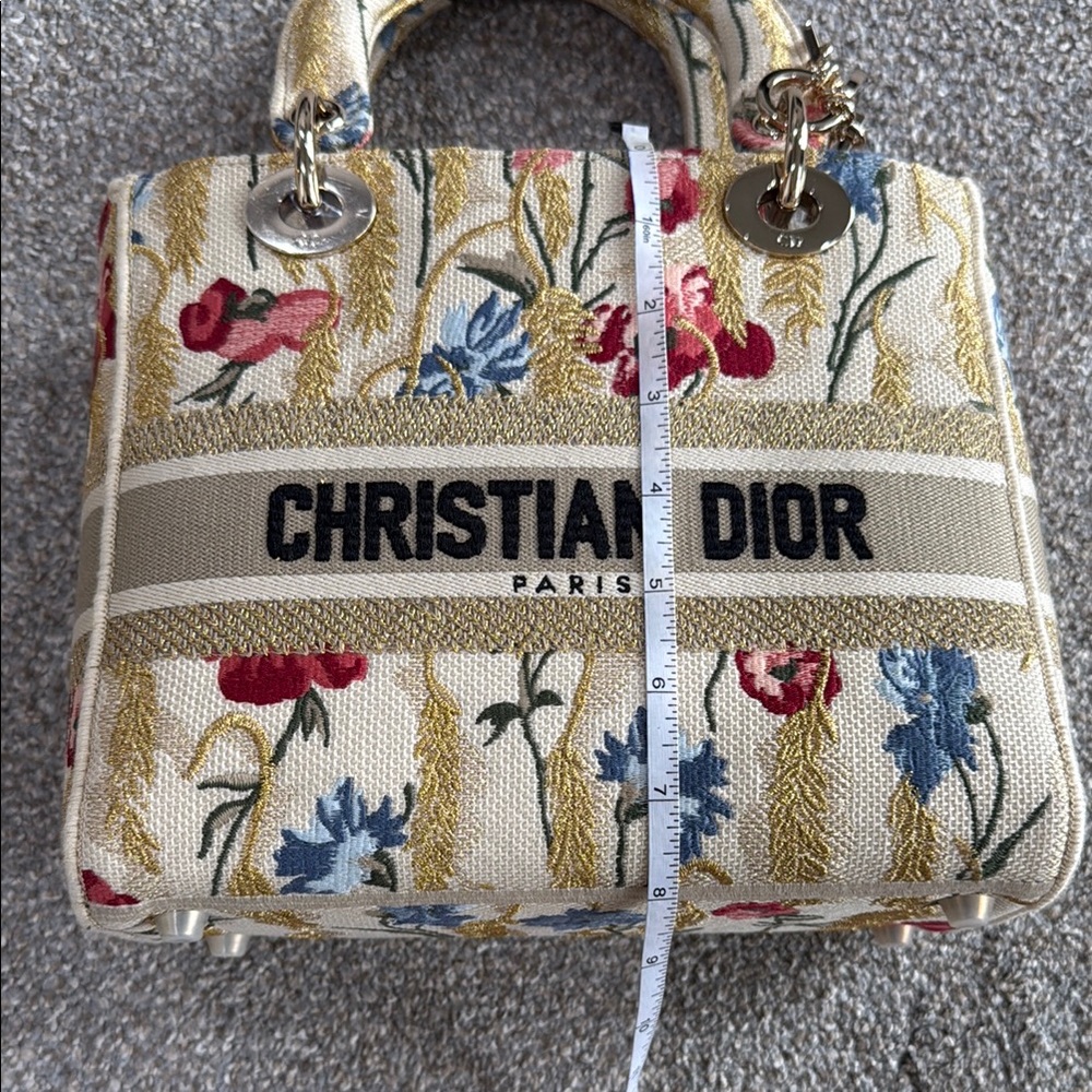 Dior Mini Floral Canvas Bag - Picture 14 of 15